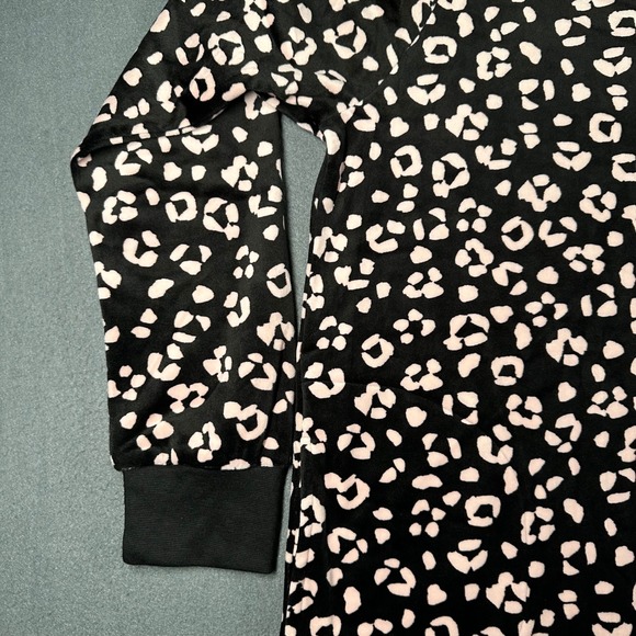 Kate Spade New York Pajama Dress Womens L Leopard Print Long Sleeve Pockets NWT - Picture 2 of 13